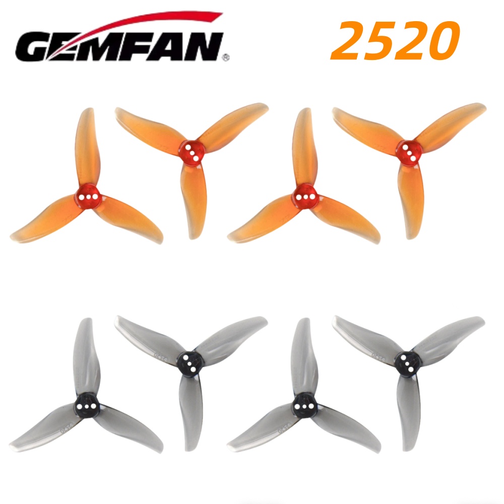 Drone Racing Propeller - 4 أزواج من مراوح Gemfan Hurricane