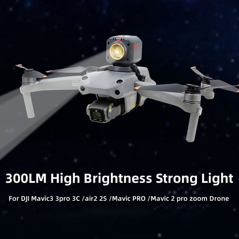 Dji Drone Air 3 - 300LM سطوع عالية ضوء قوي كشاف