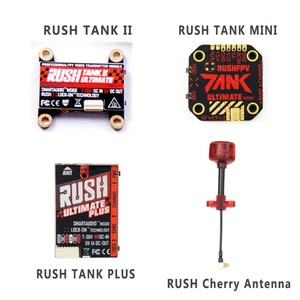 Drone Racing Vtx - جهاز إرسال الفيديو RUSH TANK Ultimate