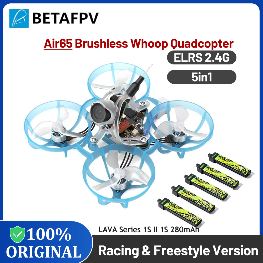 Drone Racing Vtx - BETAFPV Air65 بدون فرش Whoop Quadcopter