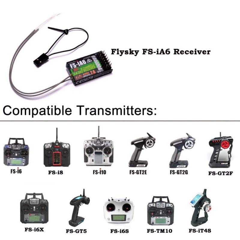جهاز استقبال Flysky FS-IA6 6CH - مراجعة Drone Racing Battery وسعره