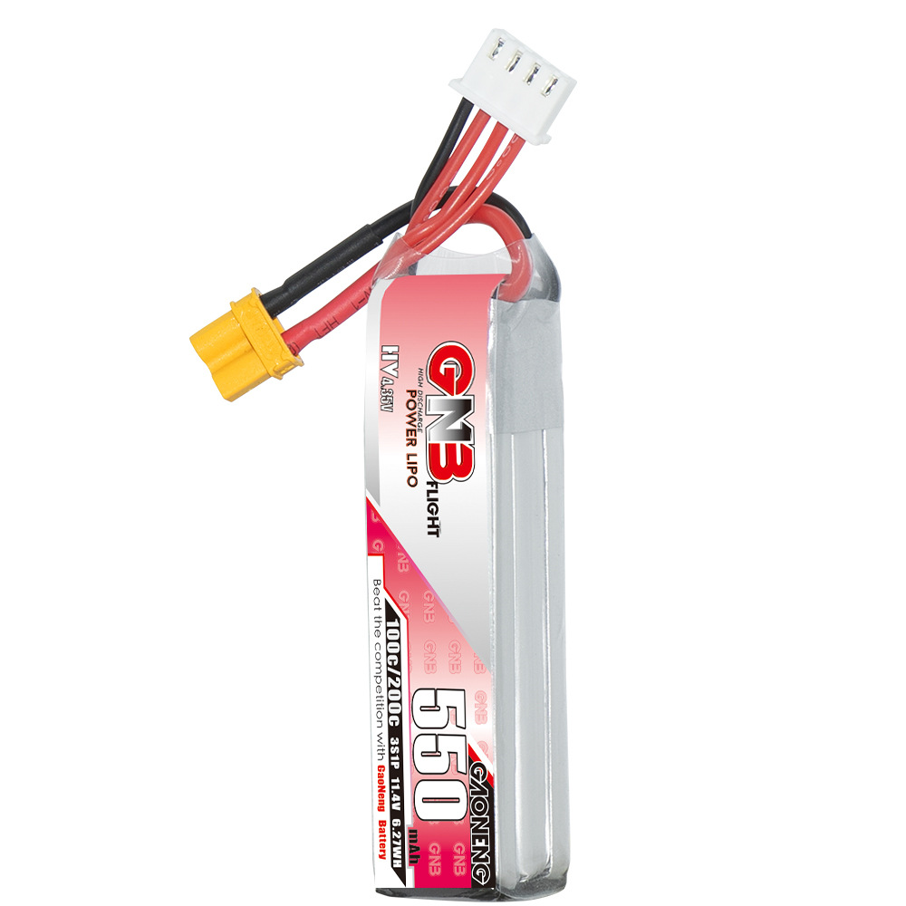 GNB HV 11.4 فولت 550 مللي أمبي - مراجعة Drone Racing Battery وسعره