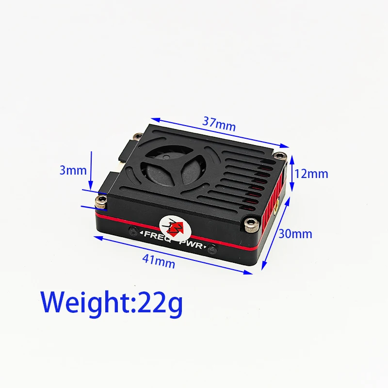 3.3G 3W FPV VTX 16CH 3000mw FP - مراجعة Drone Racing Vtx وسعره