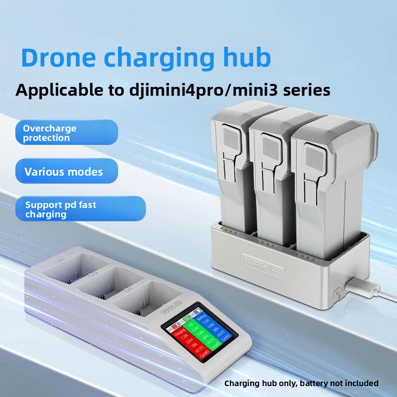 شاحن سريع USB شحن محور مع شاشة - مراجعة Dji Drone Mini 4 Pro وسعره