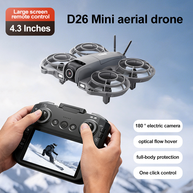 طائرة بدون طيار D26 بدقة 4K لل - مراجعة Drone Racing Camera وسعره