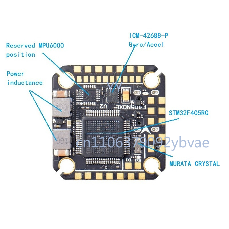 وحدة تحكم طيران F405 V2 مع حام - مراجعة Drone Racing Flight Controller وسعره