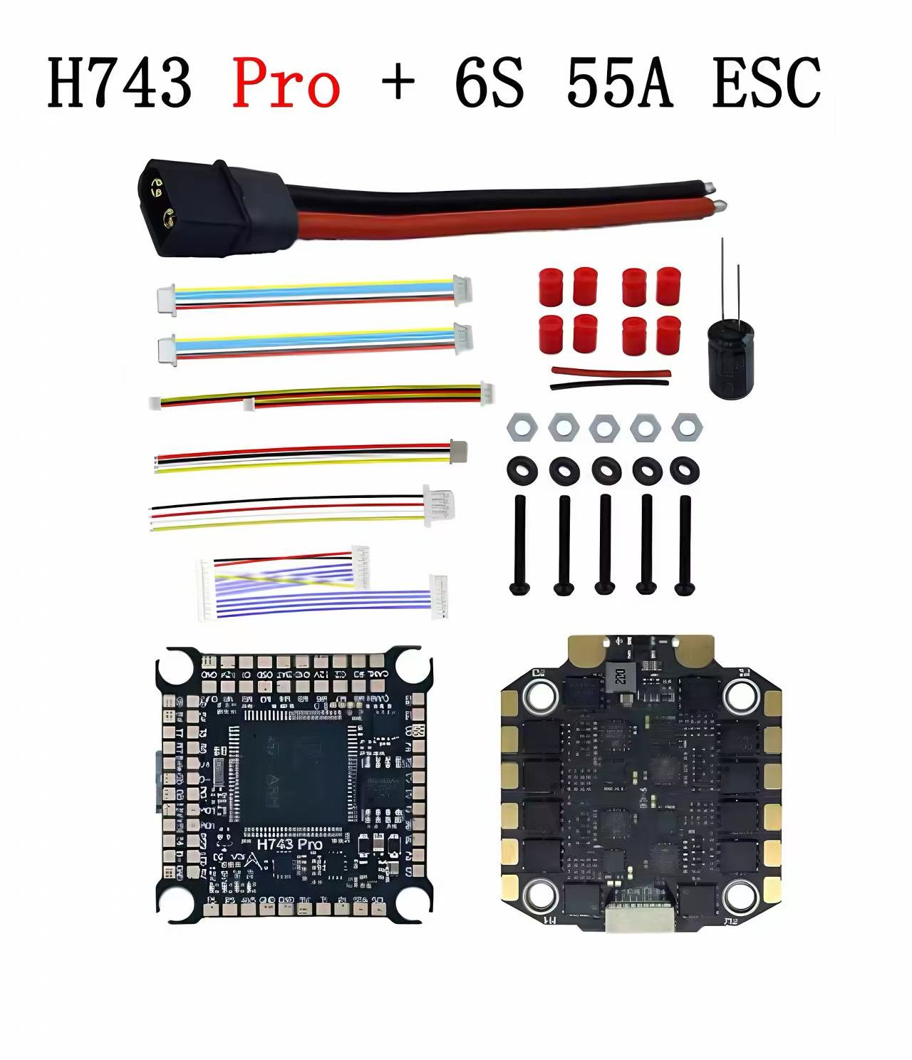 وحدة تحكم طيران DAKEFPV H743 P - مراجعة Drone Racing Flight Controller وسعره