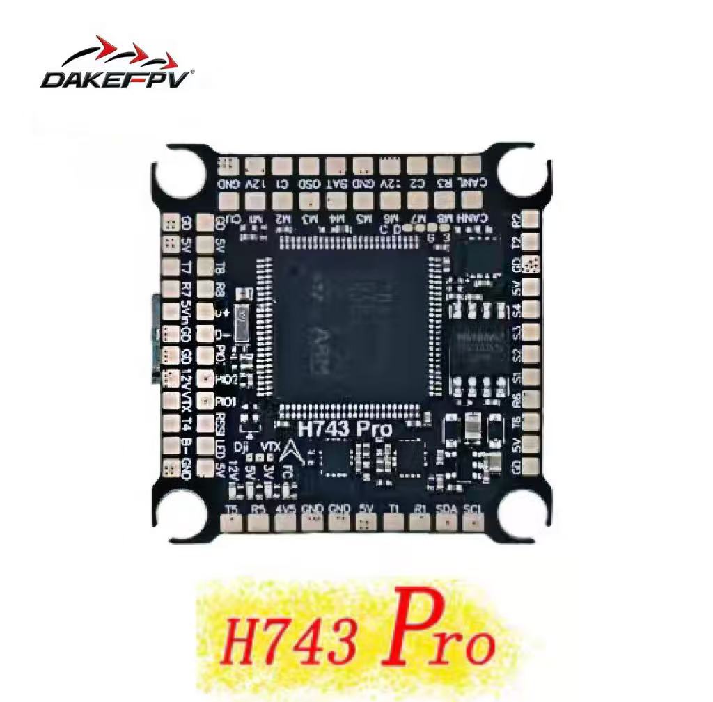 وحدة تحكم طيران DAKEFPV H743 P - مراجعة Drone Racing Flight Controller وسعره